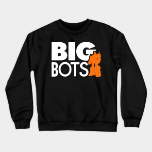 Robot Mecha Logo Parody Gift For Robot Fans Crewneck Sweatshirt